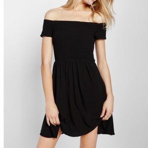 Express Black Smock Dress